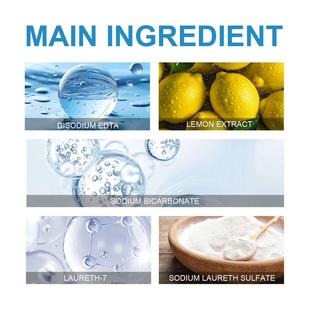 jakehoe Tablets Dishwasher Detergent Shine Agent Cleaning Oil Stain Dirt Removal S260130