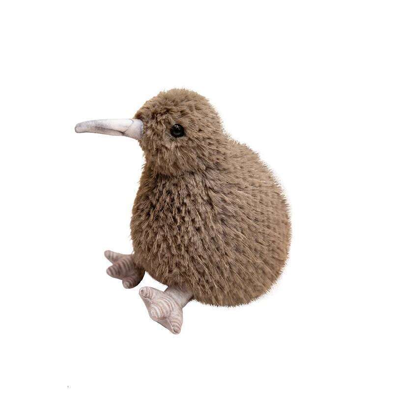 20-35cm Kawaii Simulation Kiwi Bird Plush Toy Cute Stuffed Animals Soft Doll Kids Toys For Children Birthday Gift Y260128