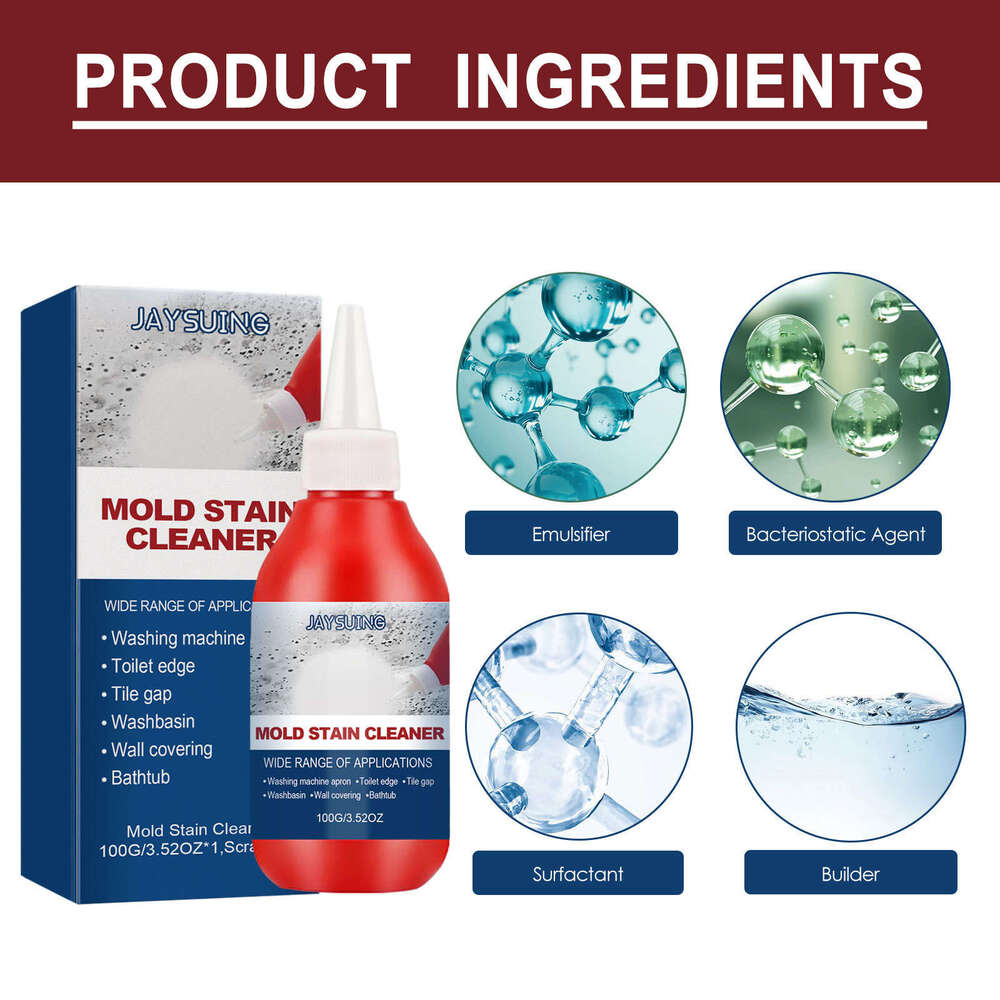 Jaysuing Gel Household Kitchen Bathroom Multi-Purpose Wall Cleaning Stain Removal Renovation Mildew Remover S260130