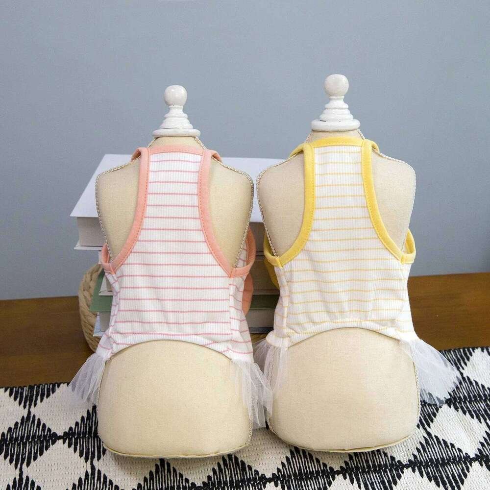 Sweet Lucky Princess for Small Dogs Spring Summer Puppy Lace Tutu Dress Chihuahua Dog Skirt Pet Apparel H260129