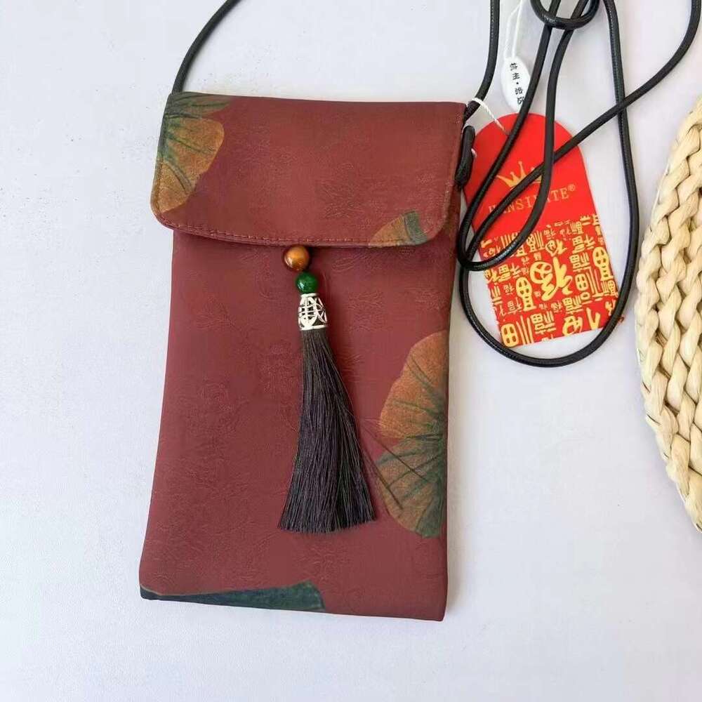 New High-End Anti-Smell Cloud Veil Crossbody Phone Retro Storage For Women Chinese Style Casual Bag Evergwish