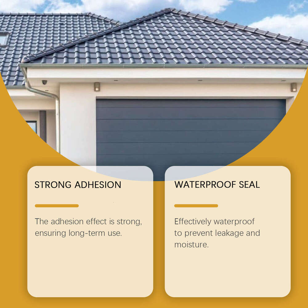 Jakehoe Sealant Bathroom Kitchen No-Need-to-Hit-Tile Waterproof Coating for Exterior Walls Roofs Windowsills S260130