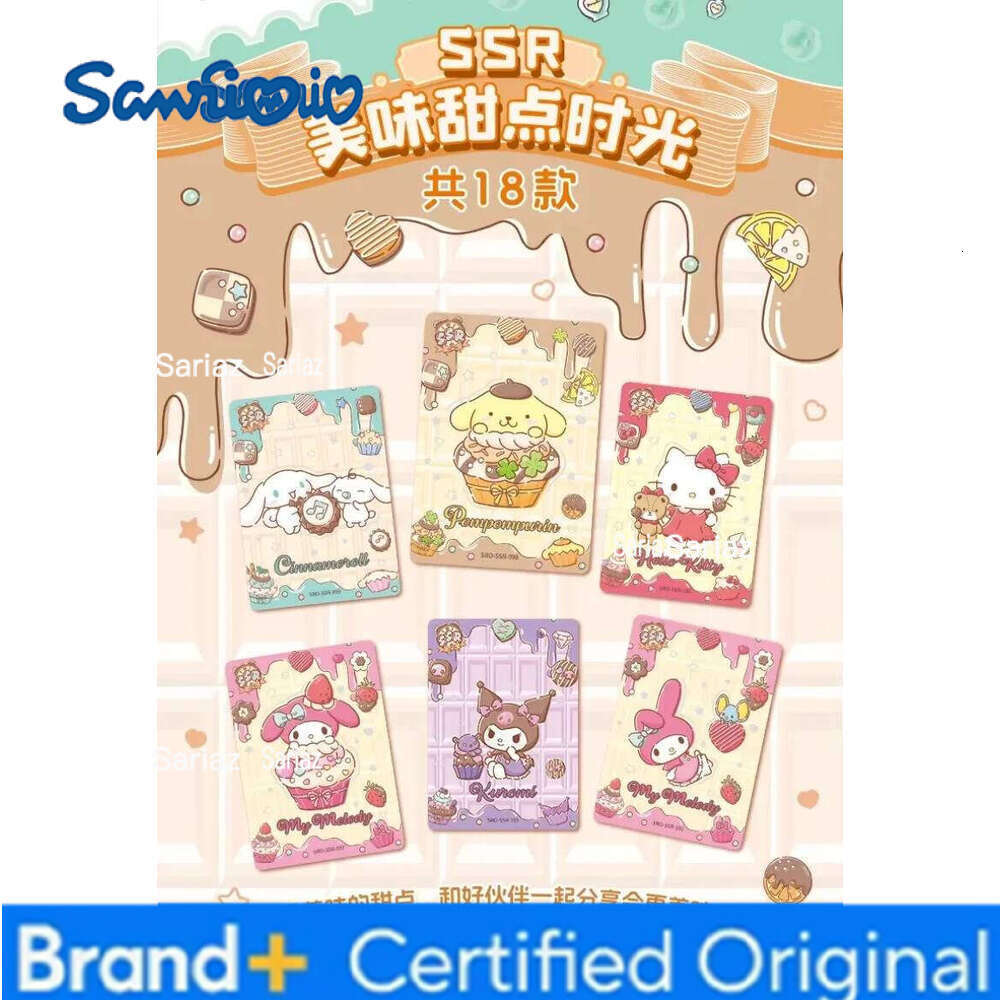 Sanrio Genuine Card Polaroid Family Coolomi Life Diary HelloKitty Series Pink Cute Anime Collection Cards Toys Gifts H2601301