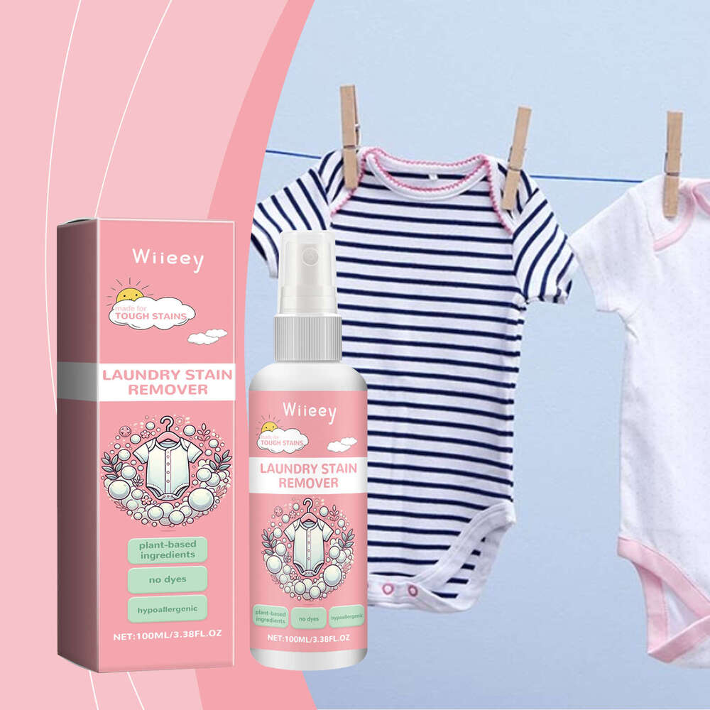 Wiieey Gentle Formula Deep Clean Baby Clothes Special Soft Stain Remover S260130