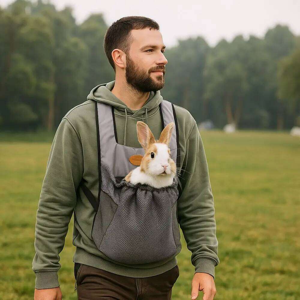 Breathable Chest Double Shoulder Foldable Travel Bag Adjustable Cycling Pet Backpack Camp 26H0130