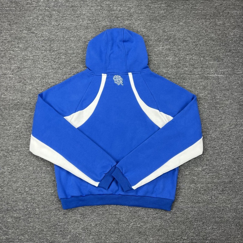 2026 Men's Embroidered Fleece-Lined Streetwear Oversized Fall/Winter Unisex Casual Batwing-Sleeve tracksuits