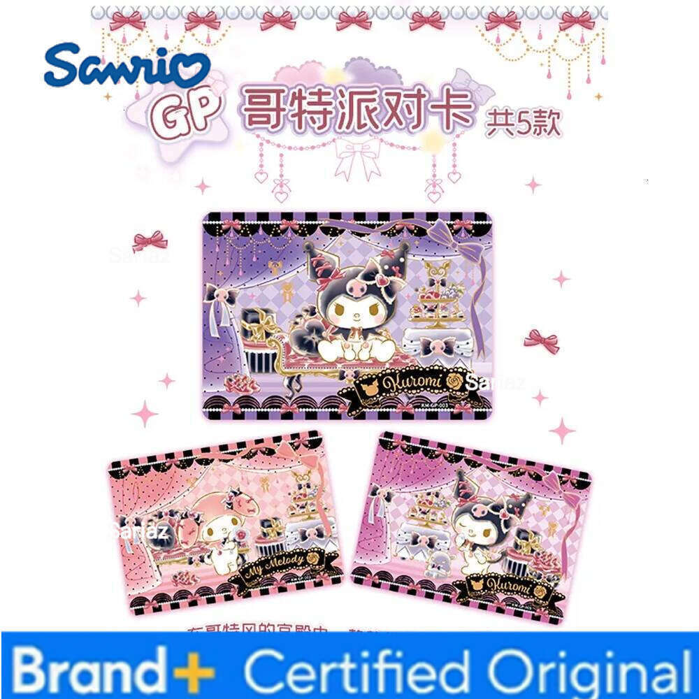 Sanrio KABAO Original Limited Character Japanese Cartoon Star My Melody Kuromi Exquisite Polaroid Card Toy Christmas Gifts H260130