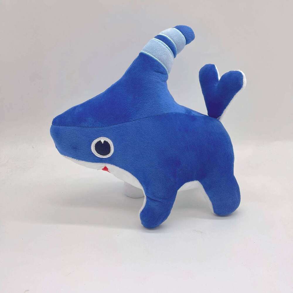 28cm Shark Dog Plush Toys Cute Soft Stuffed Cartoon Dolls For Kid Christmas Birthday Gift Y260128