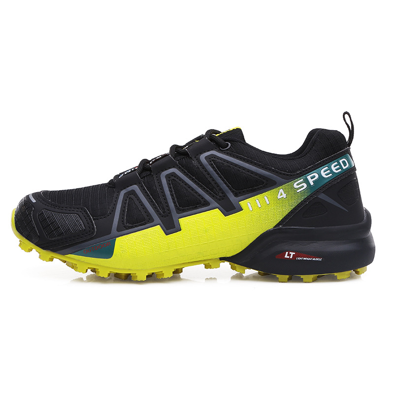 New Large Size Outdoor Climbing Sports Shoes Men'S Shoes Non Slip Shock Absorption Sports Climbing Shoes Breathable Hiking Shoes Men 2026s hot