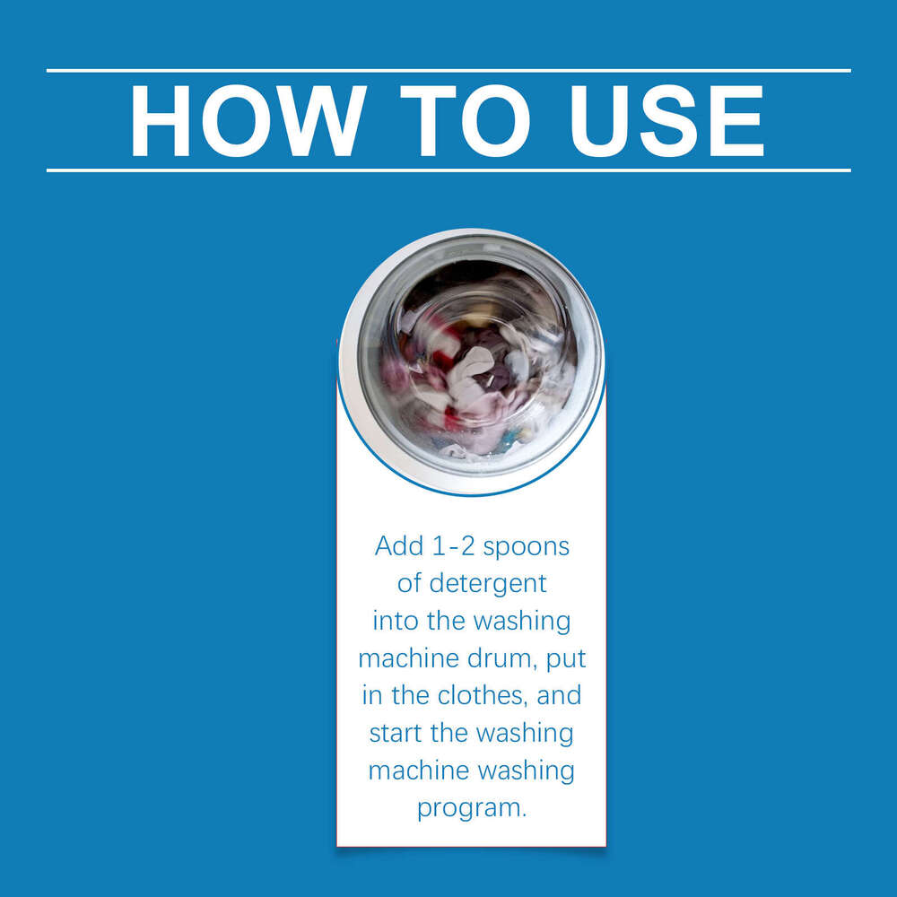 Jakehoe Clothing Stain Gentle Cleaning for Yellowing and Stubborn Stains Active Enzyme Cleaner Powder S260130