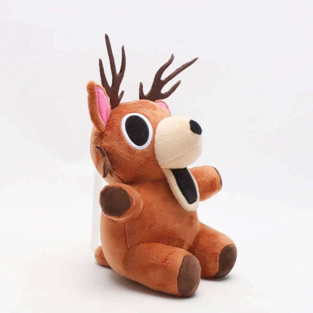 25cm 99 Nights in the Forest Merchandise Plush Toys Deer Buddy Stuffed Doll for Kids Game Fans Gift Y260128