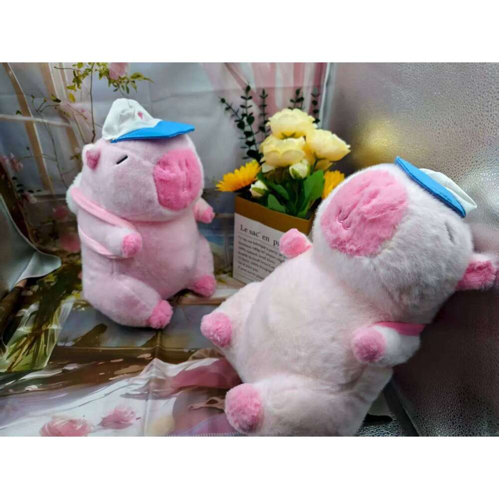 23-30cm Capybara Simulation Capibara Anime Fluffty Toy Cute Stuffed Animals Soft Doll Plush Christmas Thanksgiving Y260128