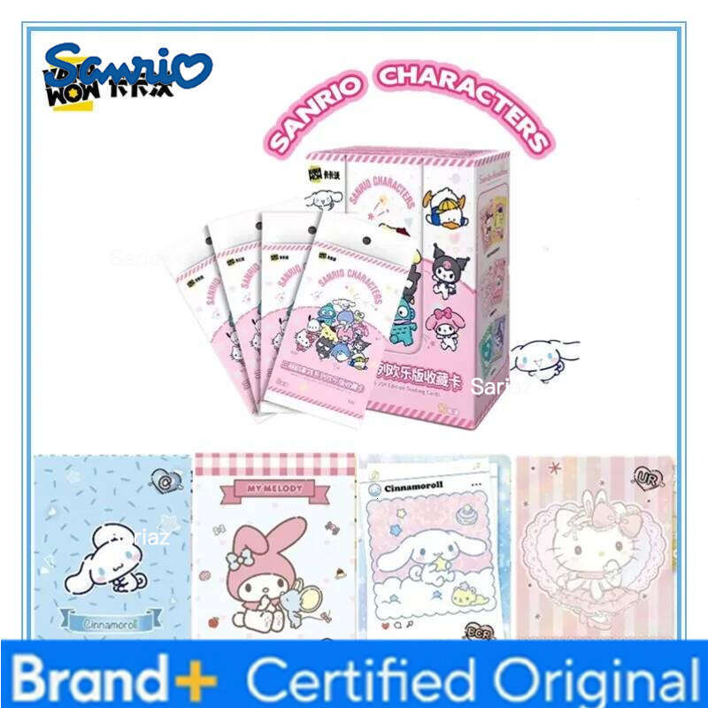 Sanrio KAKAWOW CHARACTERS JOY EditionTrading cards Rare anime character Hello Kitty Melody Kuromi Cinnamoroll collectible card H260130