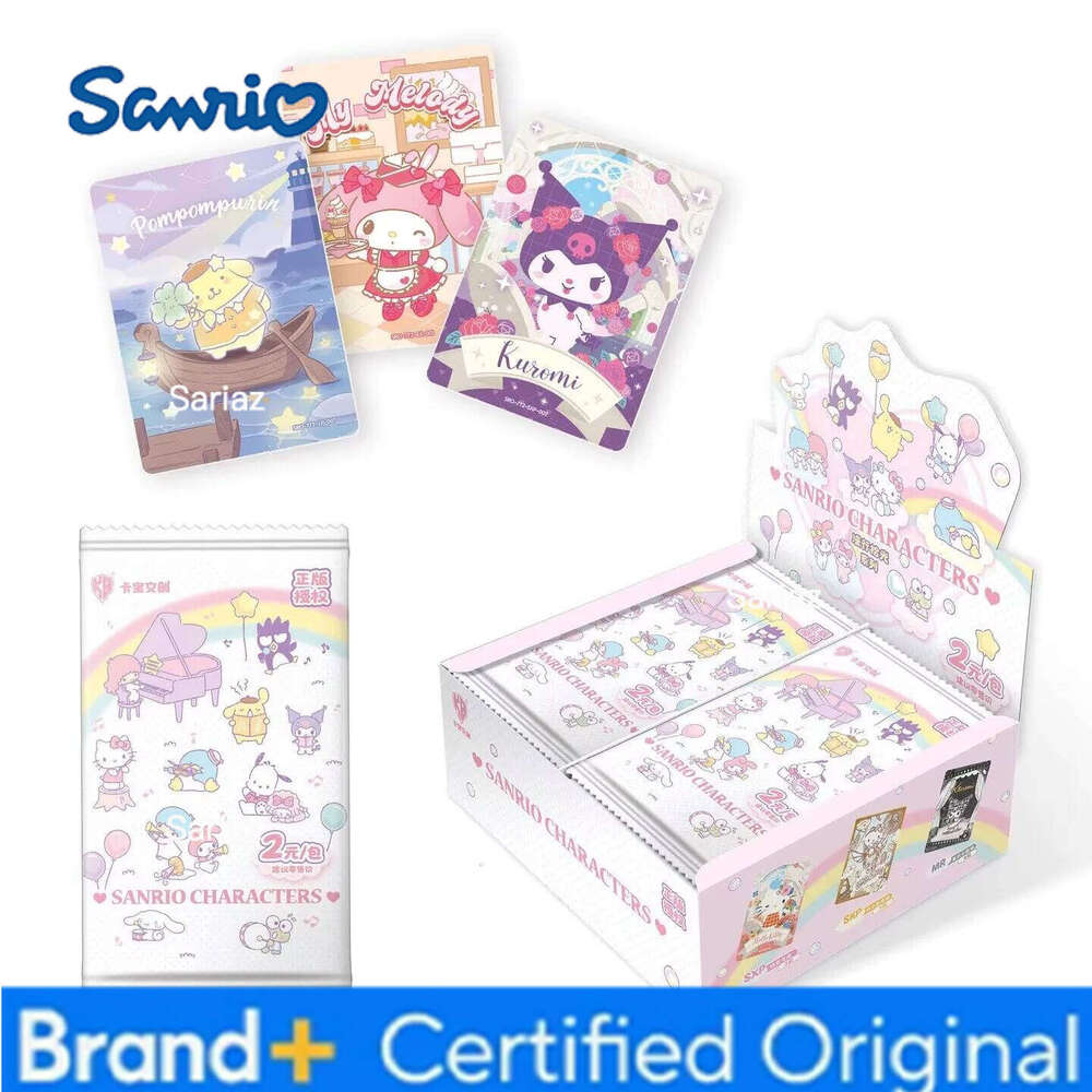 Sanrio KABAO Polaride HelloKitty Cinnamoroll Melody Pochacco Image Collection Blind Box Small Card New Product H260130