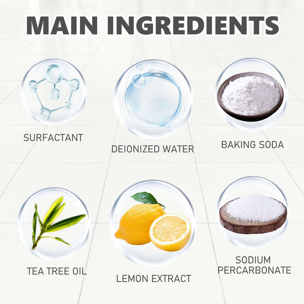 Jue-Fish Kitchen Bathroom Wall Floor Tile Stain Removal Cleaning Spray S260130