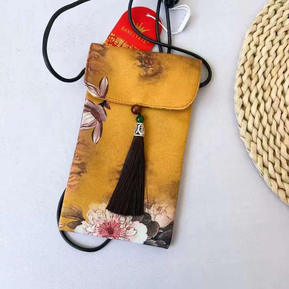 New High-End Anti-Smell Cloud Veil Crossbody Phone Retro Storage For Women Chinese Style Casual Bag Evergwish