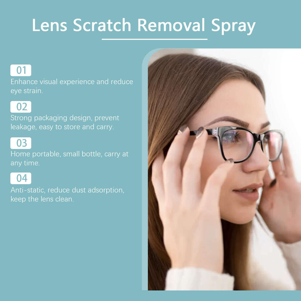 Jue-Fish Scratch Remover Repair Scratches Refurbishment Glasses Lens Glass Blurring Maintenance Agent S260130