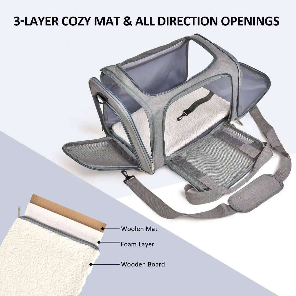 Portable Mesh Shoulder For Cat Carrier Bags Outgoing Travel Pets Handbag Transport Bag Breathable 26H0130