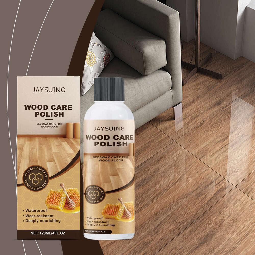 JAYSUING Wood Beeswax Care Indoor Wooden Floor Stain Removal Polishing Renovation Brightening Maintenance Agent S260130