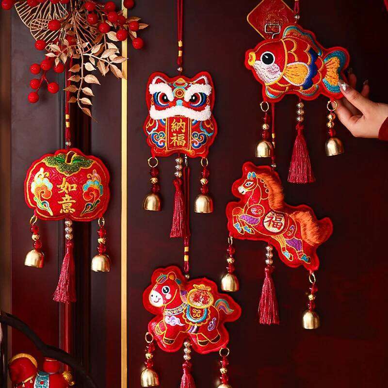 Bag Accessories 2026 Hanging Ornament Lunar New Decoration Horse Year Door Tassel Pendant Chinese Spring Festival Tet Tecoration