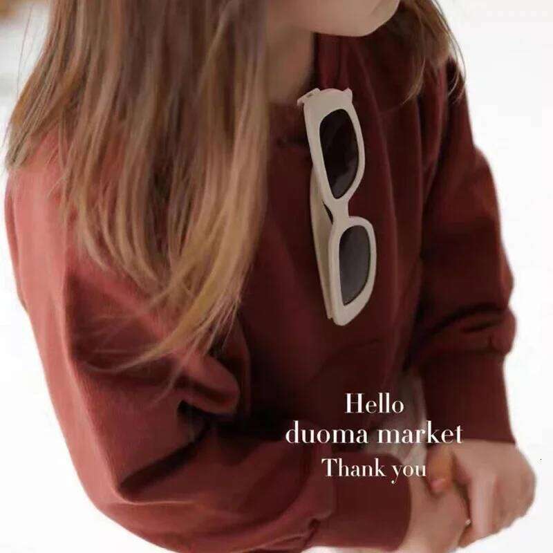 Children Cute Vintage Frosted Rectangle Sunglasses Outdoor Girls Boys Sweet Sun Glasses Protection Classic Kids Eyewear UV400 H260130