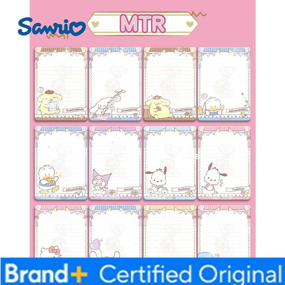 Sanrio Original Japanese for Child Popular and Cute Cartoon Characters Rare Limited Game Collection Card Christmas Gifts H2601301