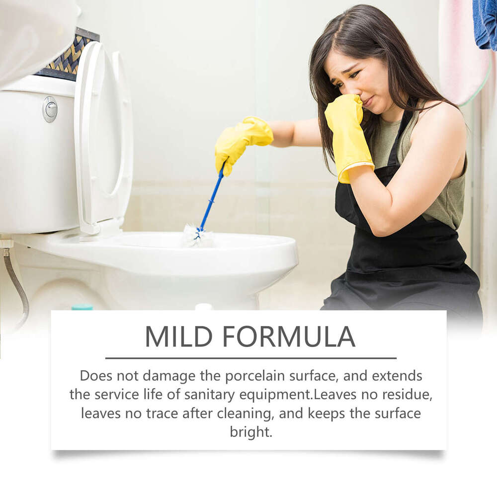 Jakehoe Splash Foam Cleaner Stain Removal Descaling Deodorizing Toilet Cleaning Agent S260130