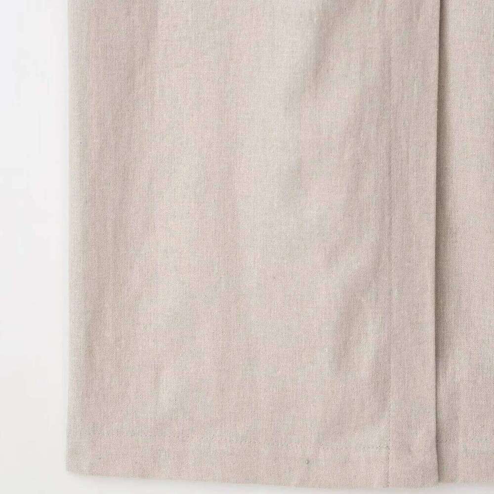 Elegant Linen Blend Belted Sleeveless Midi for Women Office Workwear Summer Vest Dress XJ260130