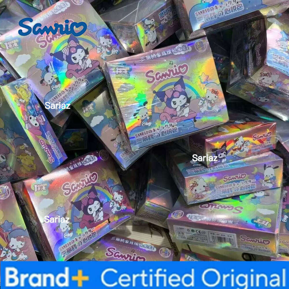 Sanrio U HOT NEW Character Collection Card Box of 160 Cards for Animation Enthusiasts, Creative Children's Gifts, Festival Gifts H26013011