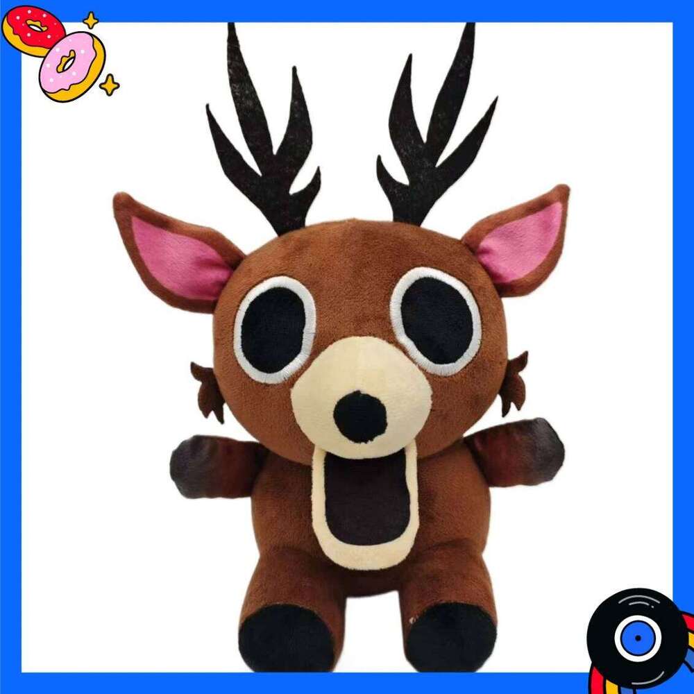 --NEW New 3 styles Stock Deer Plush Doll 99 Nights In The Forest Anime Peripherals Toy Halloween Christmas Gift Y260128