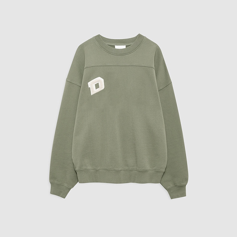 Designer Classic Solid-Color Pullover Stylish 5 Casual Women's Vintage Crewneck 4 Sweatshirt Sporty Casual Women's Loose-Fit 5 Comfortable Top Y