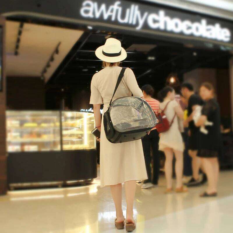 Small Pet Sided for Dogs Cats Travel Bag Folding Carrier Cage Collapsible Crate Tote Handbag Potable Tools 26H0130