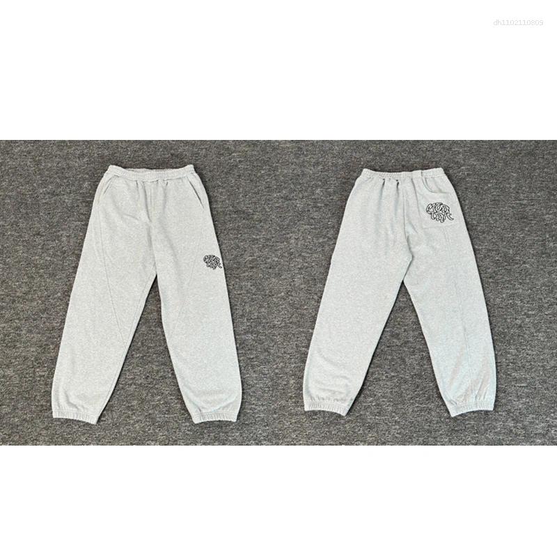 Men's Pants Autumn Sweatpants Men Loose Casual Embroidery Letter Cuffed Hip-hop Style High Street Sportswear