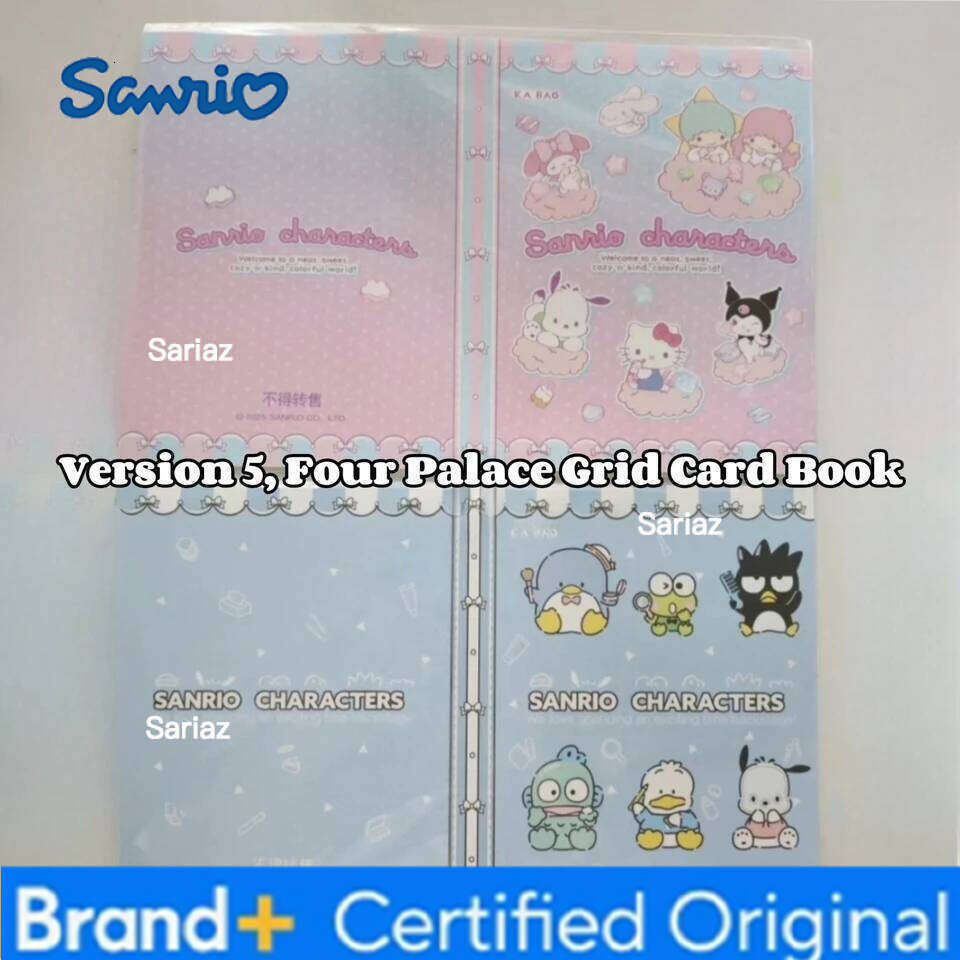 Sanrio Hot Sell Original Box Card Popular Cartoon Anime Characters Cute Kuromi Kitty Melody Collecting Hobbies Children's Gifts H26013011