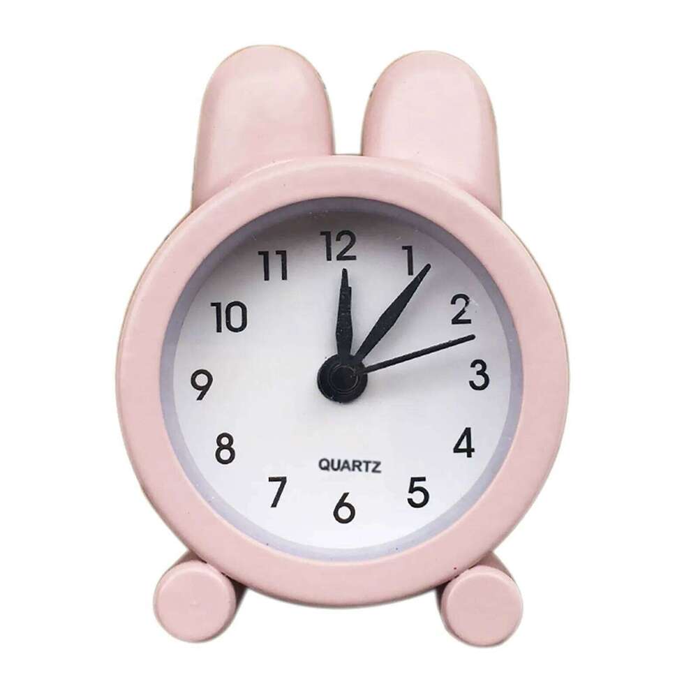 Creative Cute Mini Metal Electronic Small Alarm Clock W260130