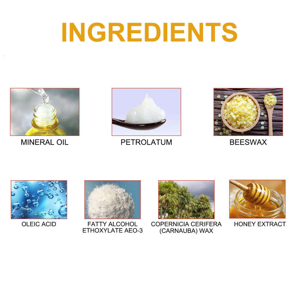 Jue-Fish Home Furnishing Beeswax Rosewood Furniture Polishing Brightening Anti-Crack Maintenance Solid Wood Floor Care Wax S260130