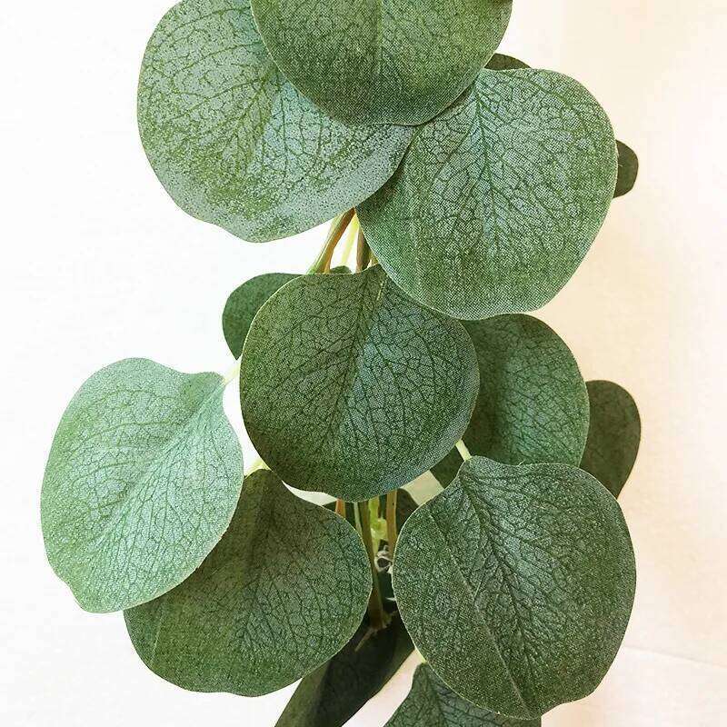 2pcs 2M Artificial Greenery Garland Eucalyptus Leaves Vines Plants for Wedding Arch Wall Garden Decoration W260130