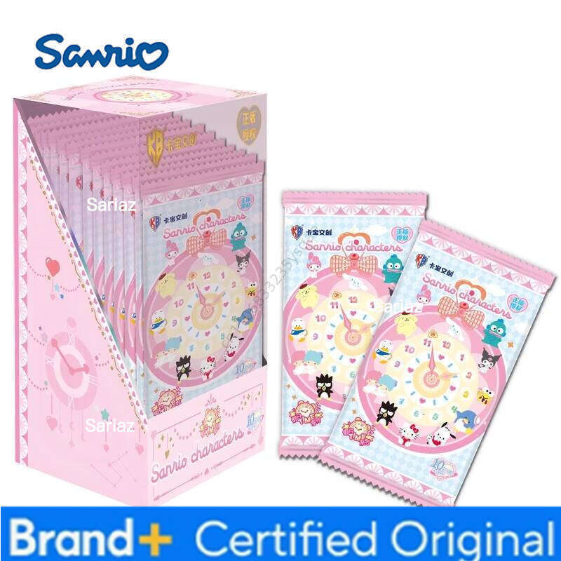 Sanrio Genuine Collection Card Japanese Cartoon Daniel Star Hello Kitty Exquisite PVC Transparent Craft Cards Gifts H2601301
