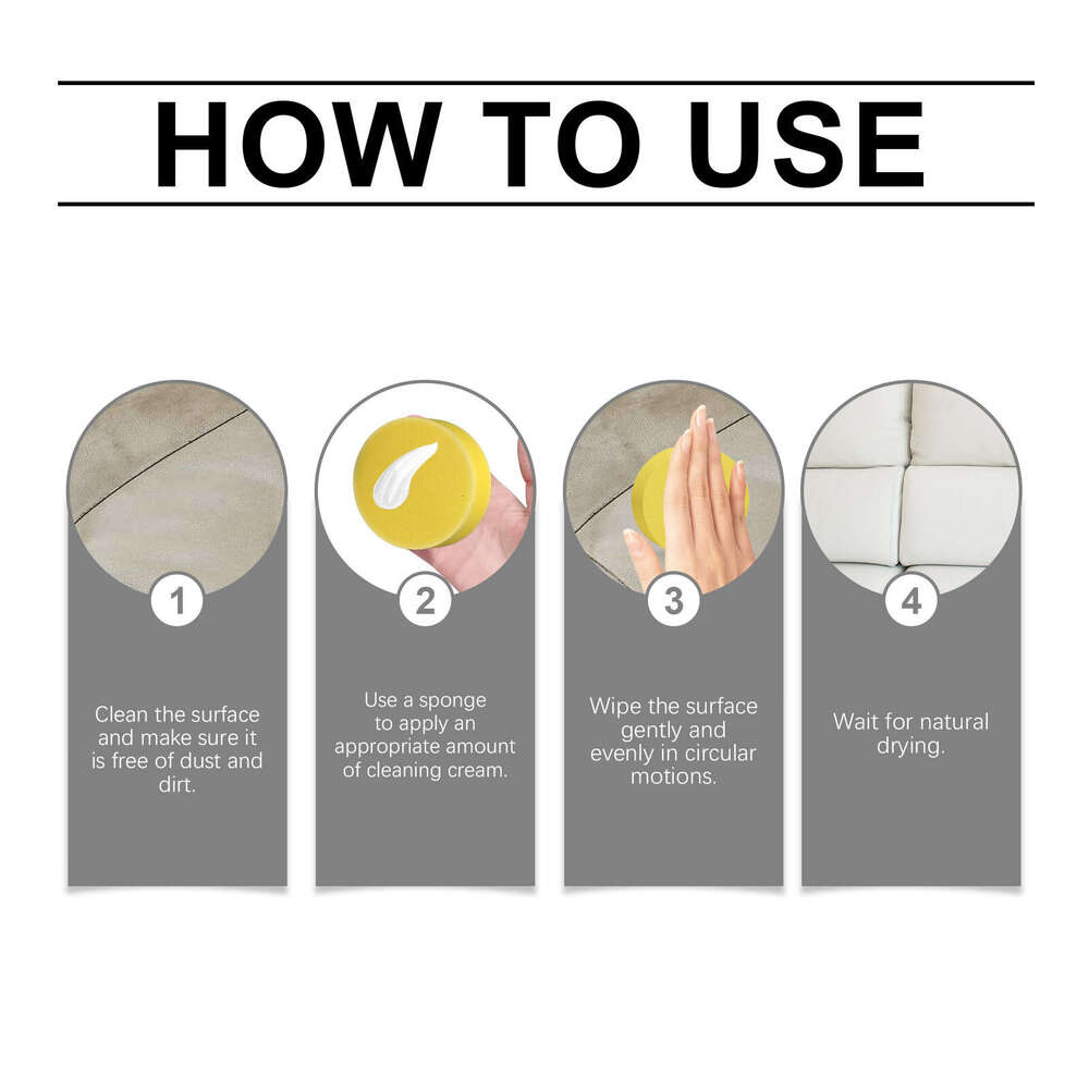 JAKEHOE Cream Furniture Polishing Care Leather Sofa Cleaning Renovation Maintenance Agent S260130