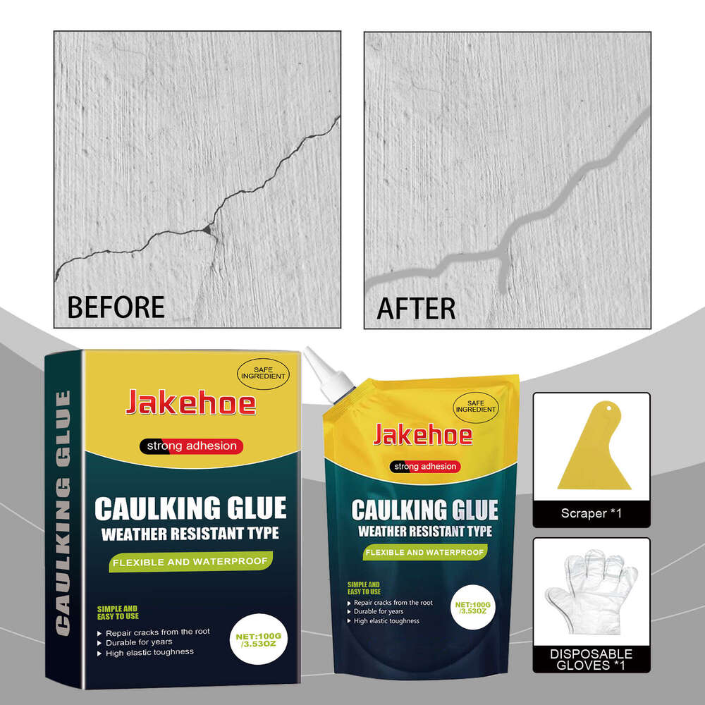 Jakehoe Concrete Waterproof Floor Crack Outdoor Brick Gap Repair Sealant S260130