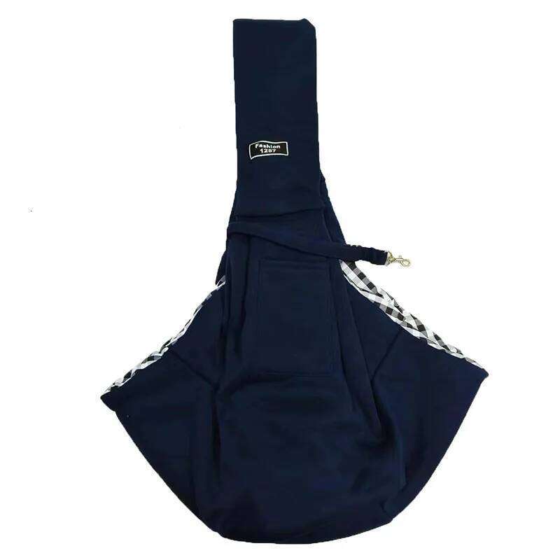 Crossbody breathable dog folding bag, large capacity pet supplies exclusive portable cat bag 26H0130