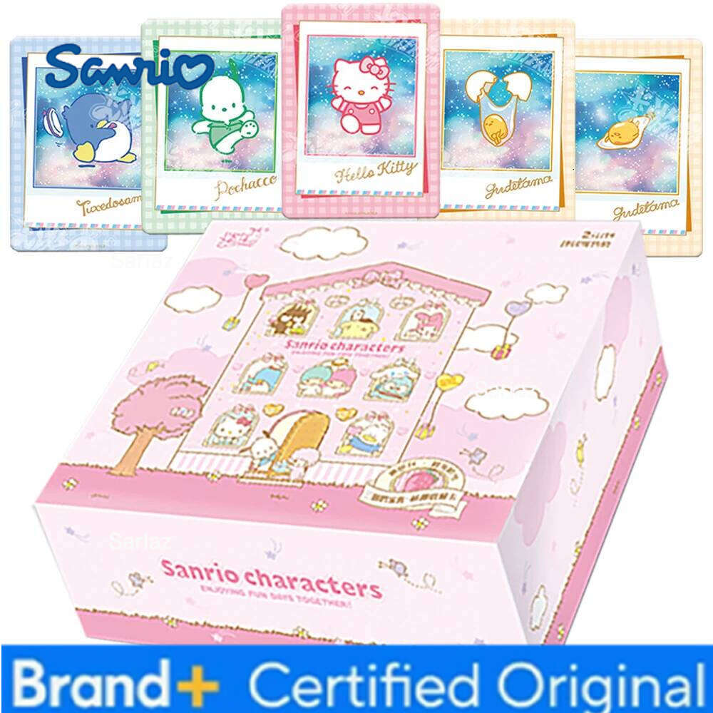 Sanrio Original for Children Melody Pochacco Pom Purin Classic Cartoon Star Limited Game Collection Card Table Gifts H260130