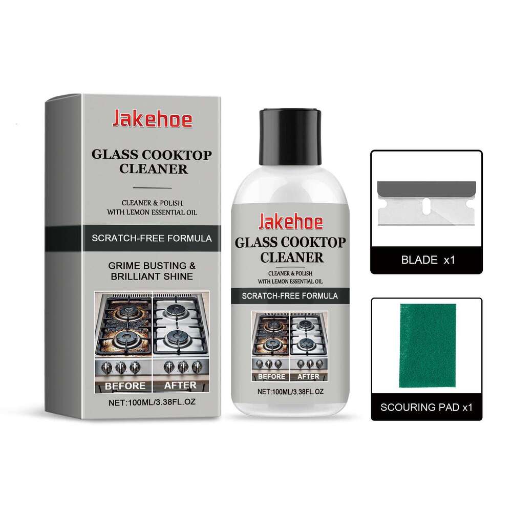 Jakehoe Cleaner Kitchen Range Hood Stove Oil Stain Polishing Brightening Daily Cleaning Agent S260130