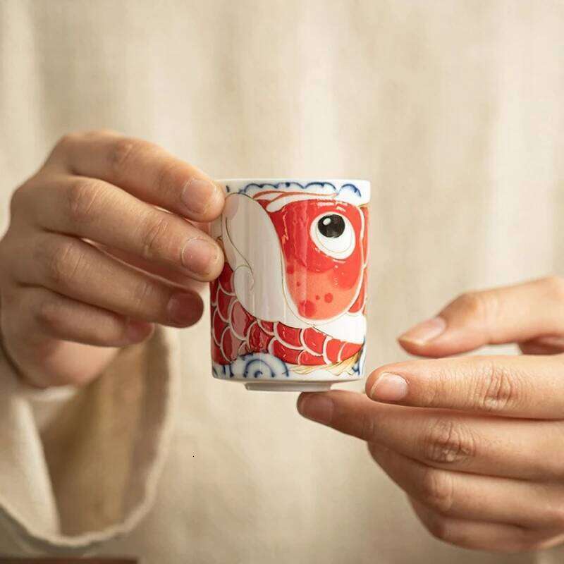 Mutton Fat Jade Porcelain Master Cup With Auspicious Dragon Design Chinese Gongfu Teaware For Tea Ceremony Collector Gift