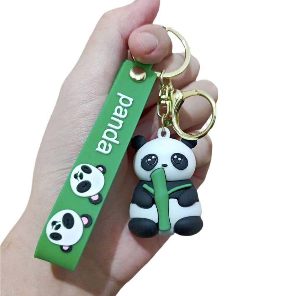 2026 Cute panda pendant from China, available in multiple colors to match with bags, keychains, and more
