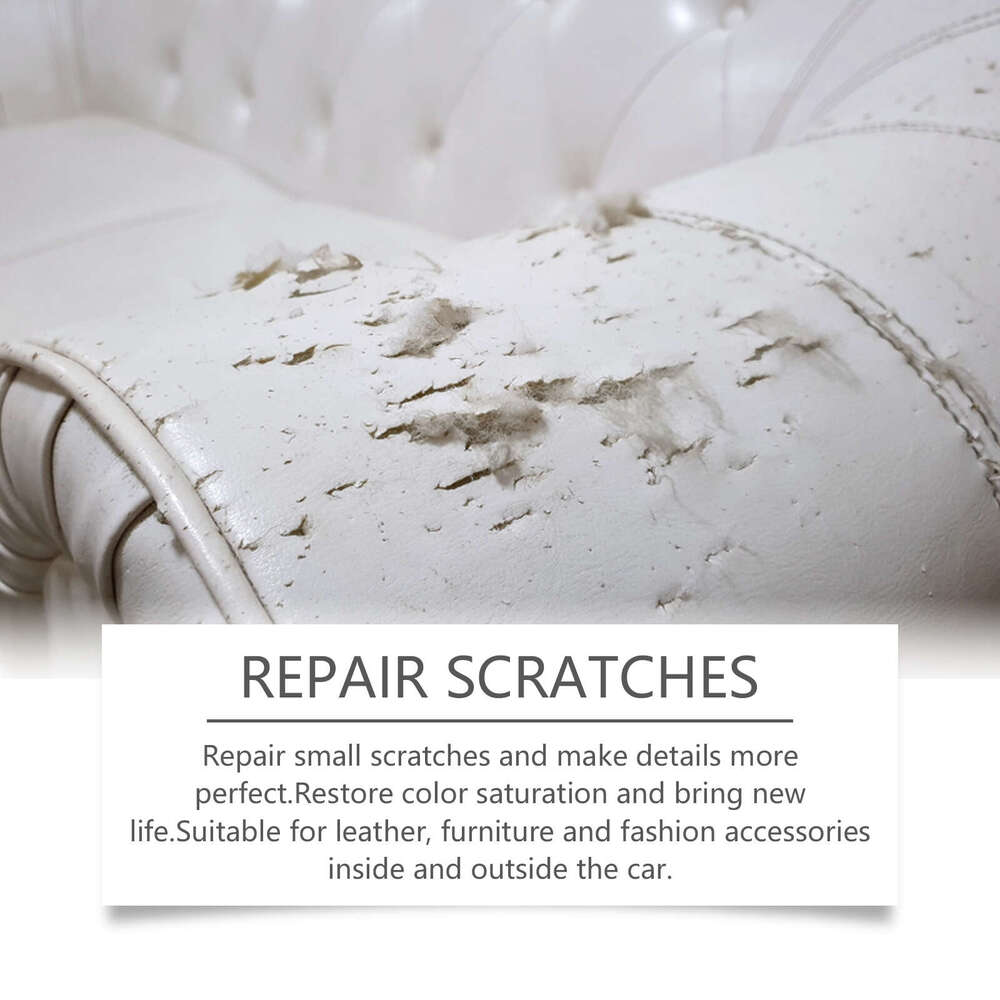 Jue-Fish Scratch Repair Bag Sofa Leather Shoes Nourishing Care Cleaning Maintenance Cream S260130