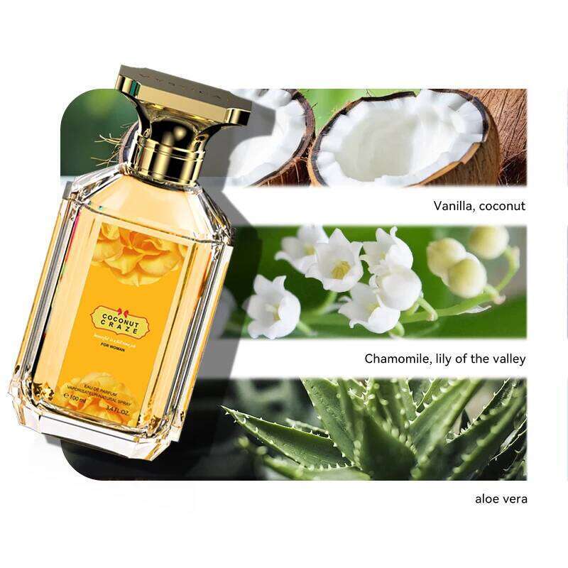 Coconut Passion Women's 100ML 3.4FL.OZ - Floral Fruity Gourmand Eau de Parfum Perfume Ladies for Everyday/Dating Use H260130