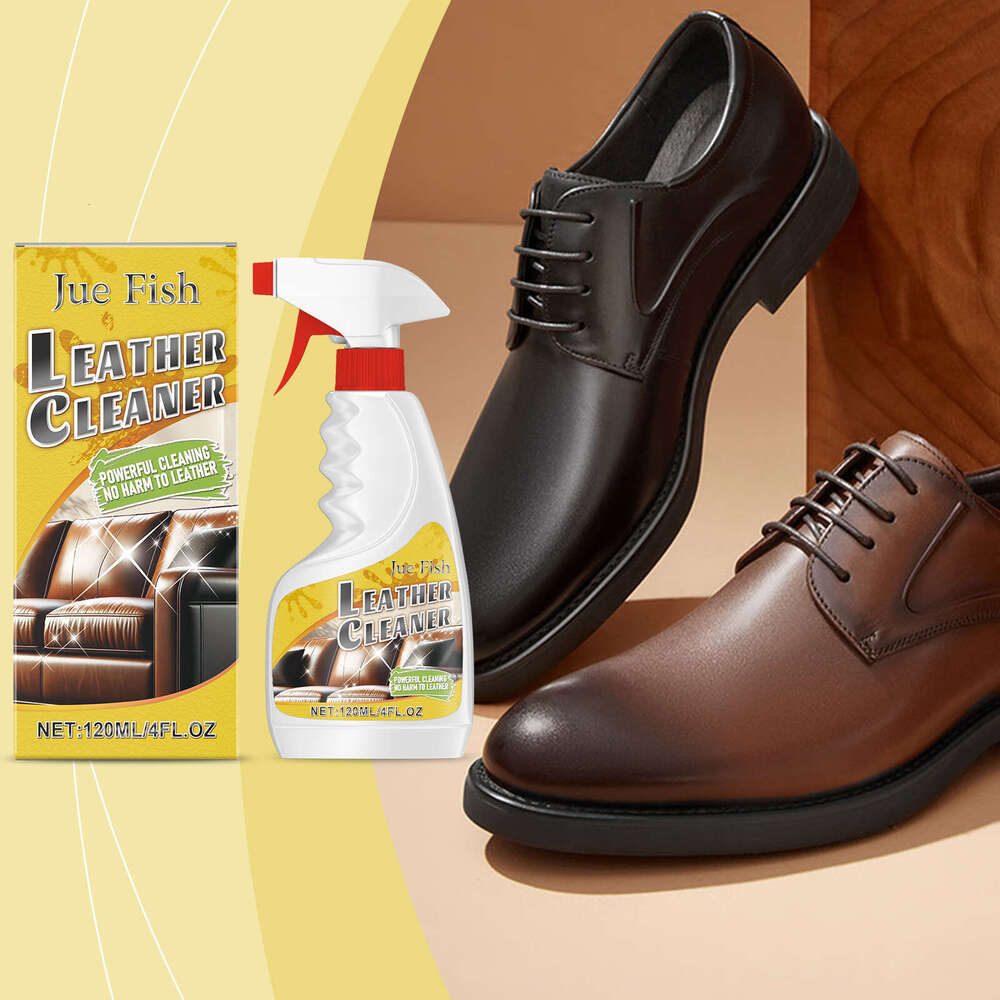 Jue-Fish Sofa Stain Cleaner Leather Furniture Renovation Cleaning Care Agent S260130