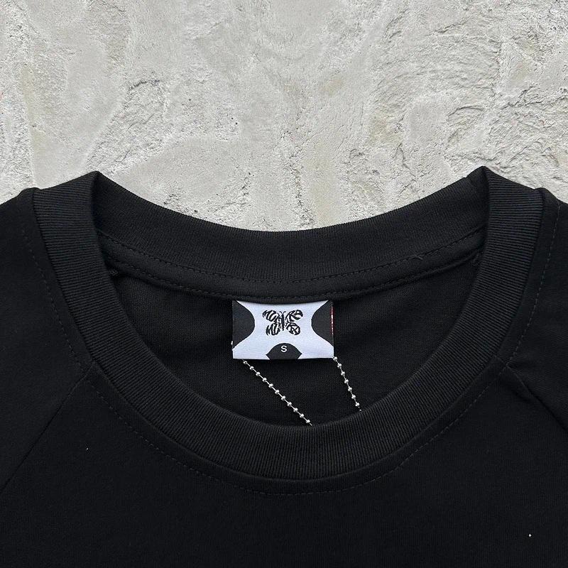 Men's T Shirts Brand Printed T-shirt Fashion Summer Women Casual Short Sleeves Streetwear Shirt High-quality Cotton Tshirts Tops