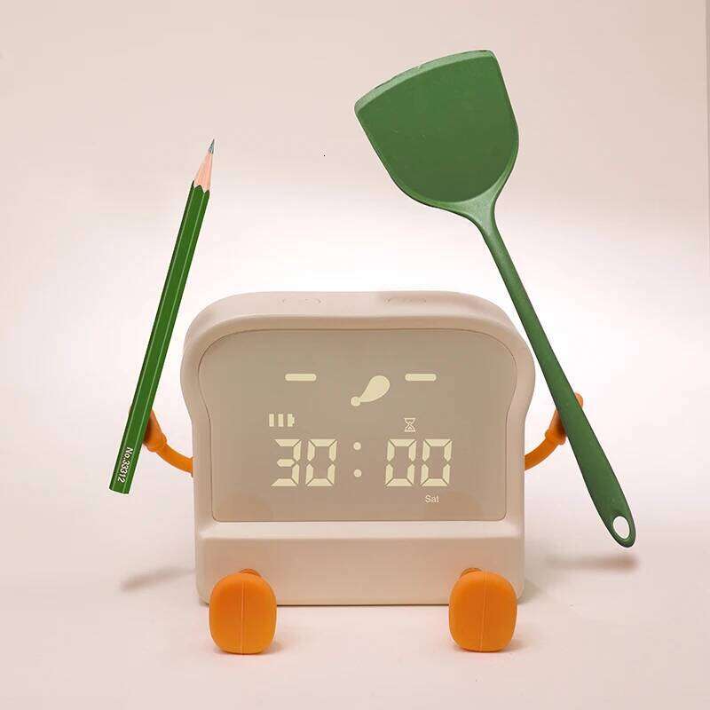 Mini Desktop Gift Little Girls Wake up Light Digital Clock Smart Cool Alarm Clocks for Kids W260130